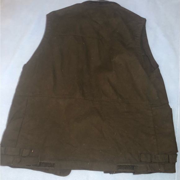 Dakota Black Denim Vest with Multiple Pockets and Zip/Button Closure (Medium) - Picture 3 of 5